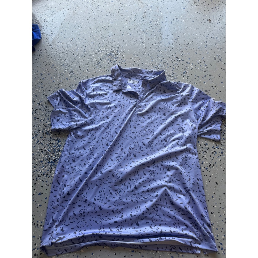 Yatta Golf Polo Shirt Abstract Print‎ Athletic Training 2XL
